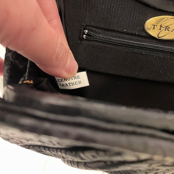 Vintage Tira’s Embossed Cheetah Leather Clutch/Purse - Picture 6 of 6